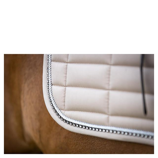 Tapis de selle Glamour Chic BR Marron-argenté