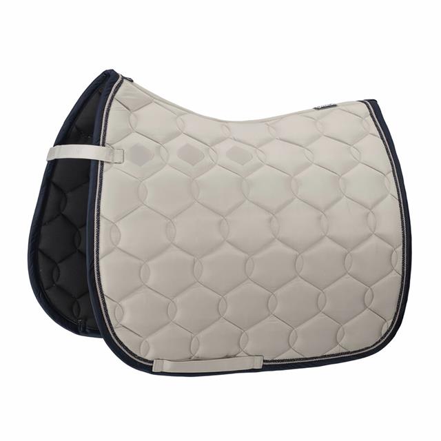 Tapis de selle Glossy Wave Contrast Eskadron Beige