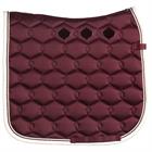Tapis de selle Glossy Wave Contrast Eskadron Rouge foncé
