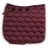Tapis de selle Glossy Wave Contrast Eskadron Rouge foncé