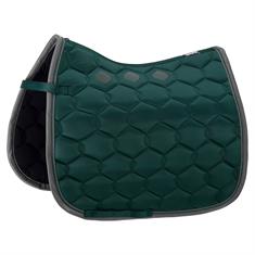 Tapis de selle Glossy Wave Contrast Eskadron Vert foncé