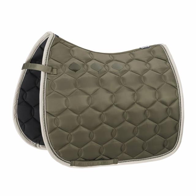 Tapis de selle Glossy Wave Contrast Eskadron Vert