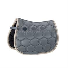 Tapis de selle Glossy Wave Contrast Shetty Eskadron Bleu