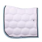 Tapis de selle HGBrean Dressage HORSEGEAR Blanc-bleu