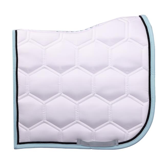 Tapis de selle HGBrean Dressage HORSEGEAR Blanc-bleu