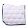 Tapis de selle HGBrean Dressage HORSEGEAR Blanc-rose foncé