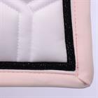 Tapis de selle HGBrean Dressage HORSEGEAR Blanc-rose