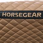 Tapis de selle HGBushey Dressage HORSEGEAR Marron moyen