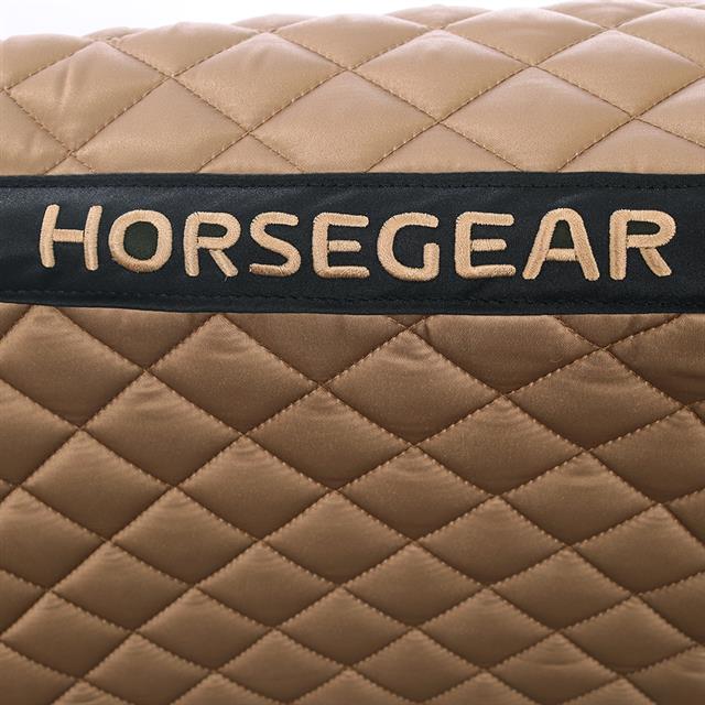 Tapis de selle HGBushey Dressage HORSEGEAR Marron moyen