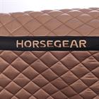Tapis de selle HGBushey Polyvalence HORSEGEAR Marron moyen