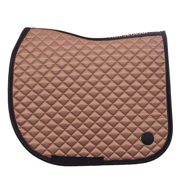 Tapis de selle HGBushey Polyvalence HORSEGEAR Marron moyen