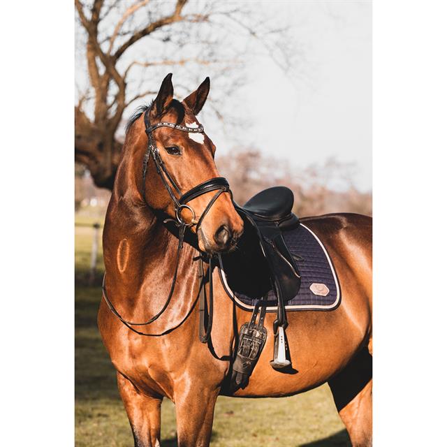 Tapis de selle HGEquitatus HORSEGEAR Bleu foncé