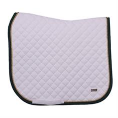Tapis de selle HGKemble Dressage HORSEGEAR Blanc-vert