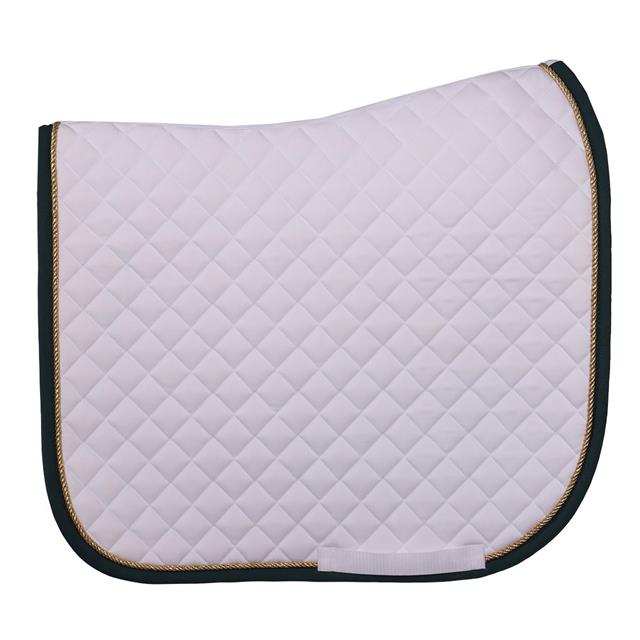 Tapis de selle HGKemble Dressage HORSEGEAR Blanc-vert