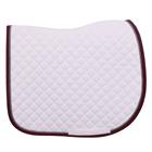Tapis de selle HGKemble Polyvalence HORSEGEAR Blanc-rouge