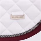 Tapis de selle HGKemble Polyvalence HORSEGEAR Blanc-rouge