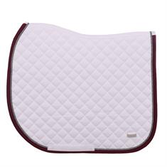 Tapis de selle HGKemble Polyvalence HORSEGEAR Blanc-rouge