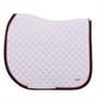 Tapis de selle HGKemble Polyvalence HORSEGEAR Blanc-rouge