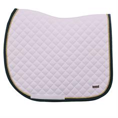 Tapis de selle HGKemble Polyvalence HORSEGEAR Blanc-vert