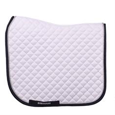 Tapis de selle HGRatfort Dressage HORSEGEAR Blanc-bleu foncé