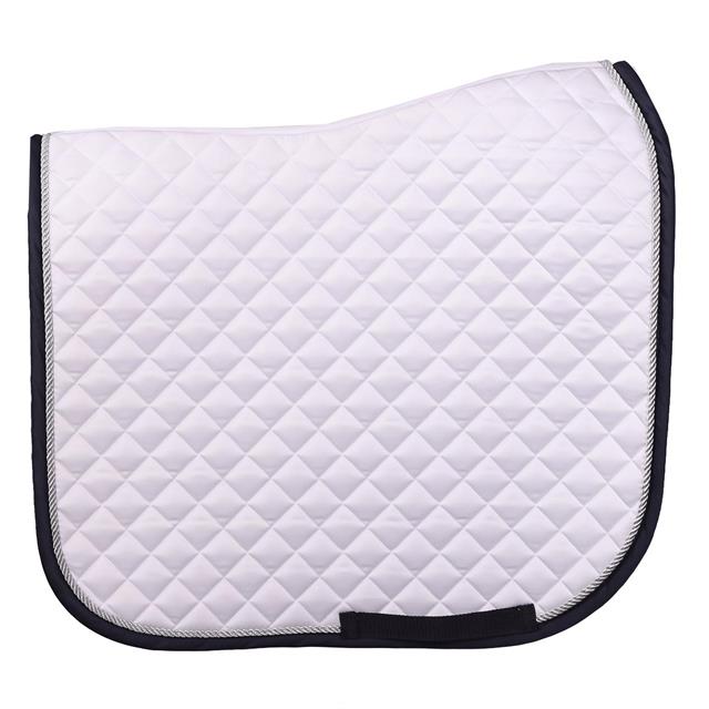 Tapis de selle HGRatfort Dressage HORSEGEAR Blanc-bleu foncé