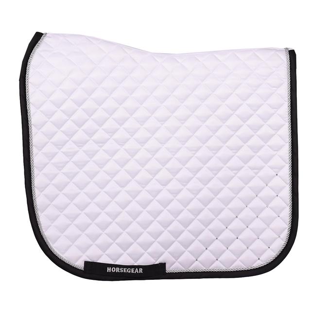 Tapis de selle HGRatfort Dressage HORSEGEAR Blanc-noir