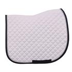 Tapis de selle HGRatfort Polyvalence HORSEGEAR Blanc-bleu foncé