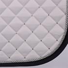 Tapis de selle HGRatfort Polyvalence HORSEGEAR Blanc-bleu foncé