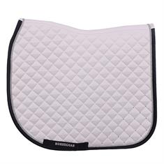 Tapis de selle HGRatfort Polyvalence HORSEGEAR Blanc-bleu foncé