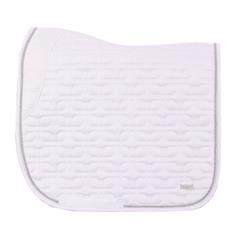 Tapis de selle HGSedgehill Dressage HORSEGEAR Blanc-argenté