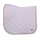 Tapis de selle HGSedgehill Dressage HORSEGEAR Blanc-doré