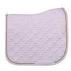 Tapis de selle HGSedgehill Dressage HORSEGEAR Blanc-doré