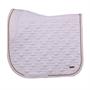 Tapis de selle HGSedgehill Dressage HORSEGEAR Blanc-rose