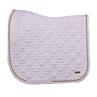 Tapis de selle HGSedgehill Dressage HORSEGEAR Blanc-doré