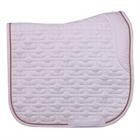 Tapis de selle HGSedgehill Dressage HORSEGEAR Blanc-rose