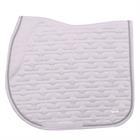 Tapis de selle HGSedgehill Polyvalence HORSEGEAR Blanc-argenté