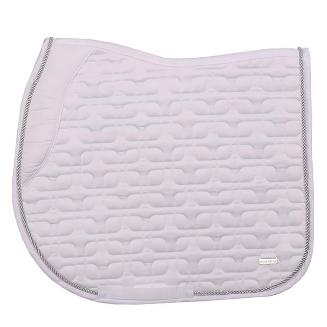 Tapis de selle HGSedgehill Polyvalence HORSEGEAR Blanc-argenté
