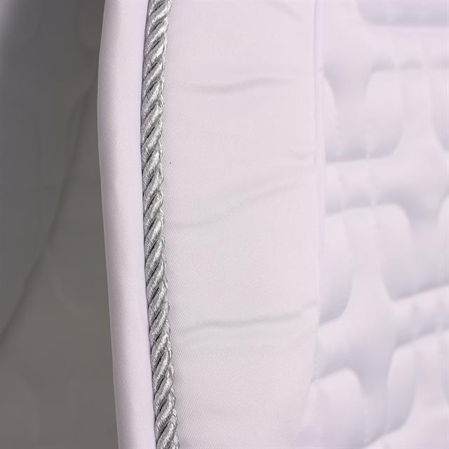 Tapis de selle HGSedgehill Polyvalence HORSEGEAR Blanc-argenté