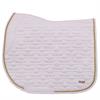 Tapis de selle HGSedgehill Polyvalence HORSEGEAR Blanc-doré