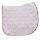 Tapis de selle HGSedgehill Polyvalence HORSEGEAR Blanc-doré