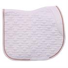 Tapis de selle HGSedgehill Polyvalence HORSEGEAR Blanc-rose