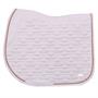 Tapis de selle HGSedgehill Polyvalence HORSEGEAR Blanc-rose
