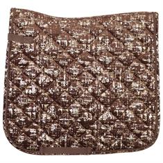 Tapis de selle HGVelvet Dapple Horsegear Marron