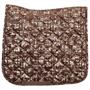 Tapis de selle HGVelvet Dapple Horsegear Marron clair