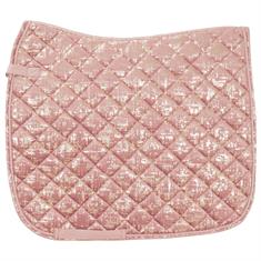 Tapis de selle HGVelvet Dapple Horsegear Rose