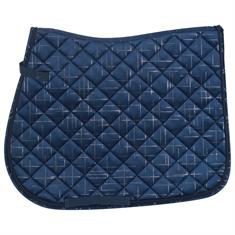Tapis de selle HGVelvet Dot Horsegear Bleu foncé
