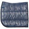 Tapis de selle HGVelvet Stripe Horsegear Bleu foncé