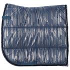Tapis de selle HGVelvet Stripe HORSEGEAR Bleu foncé
