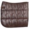 Tapis de selle HGVelvet Stripe HORSEGEAR Marron