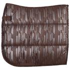 Tapis de selle HGVelvet Stripe HORSEGEAR Marron